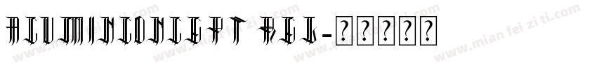 acuminconcept reg字体转换